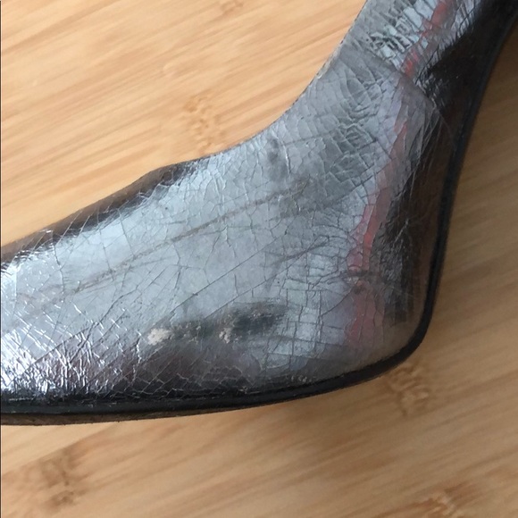 Metallic Tory Burch heels - Picture 5 of 8